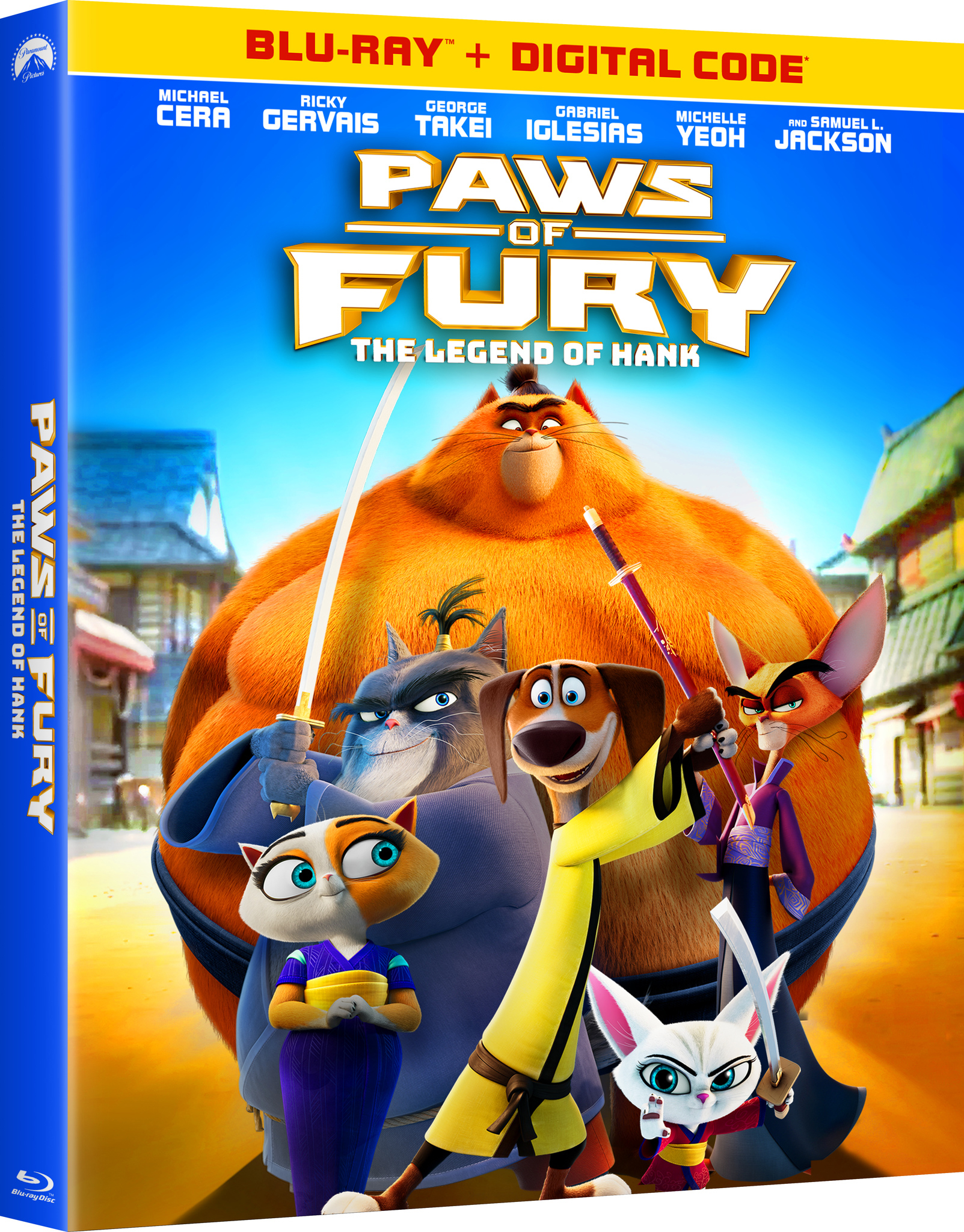 Paws of Fury: The Legend of Hank (DVD)(2022)