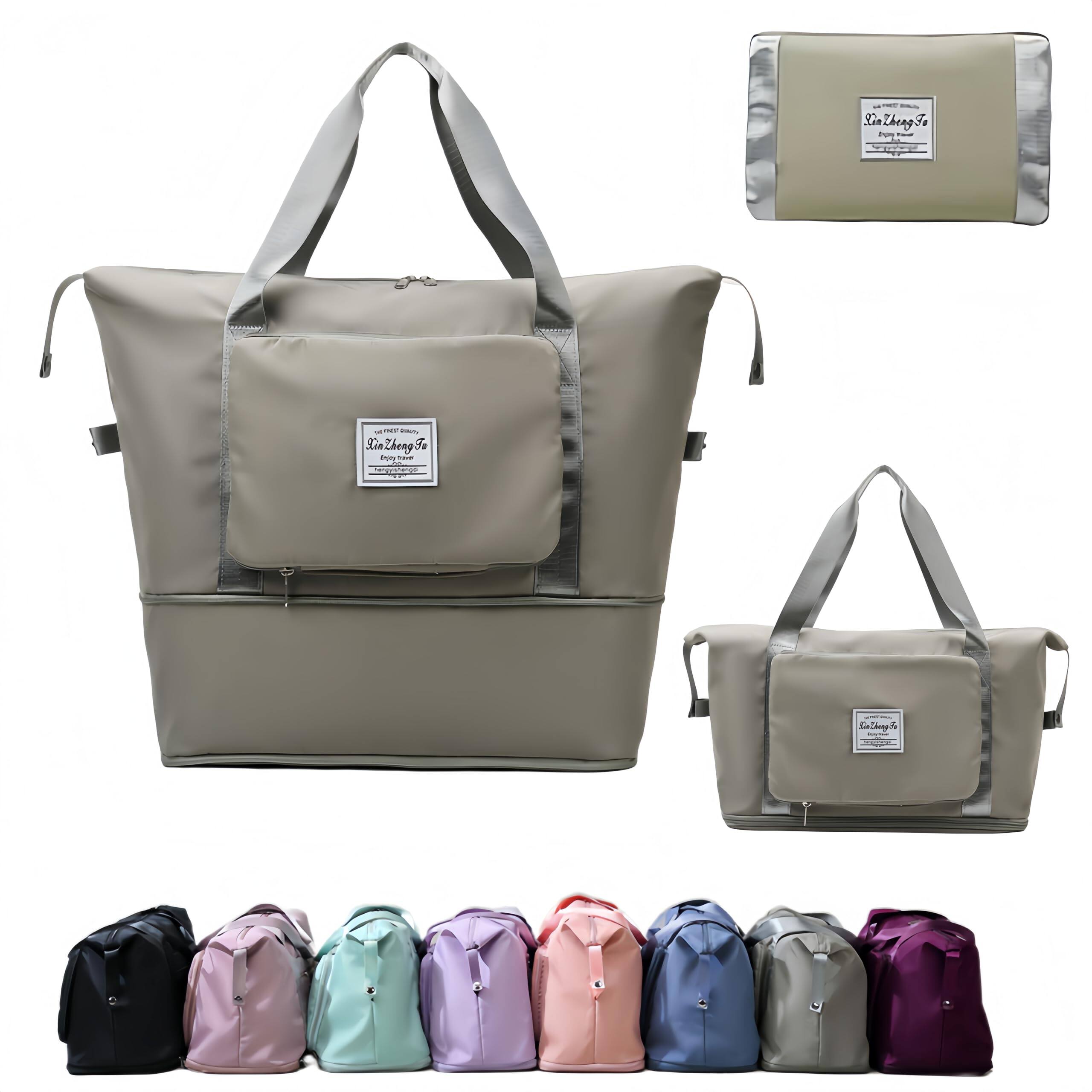 Paradigms Interiors Large Capacity Foldable Travel Bag Expandable ...