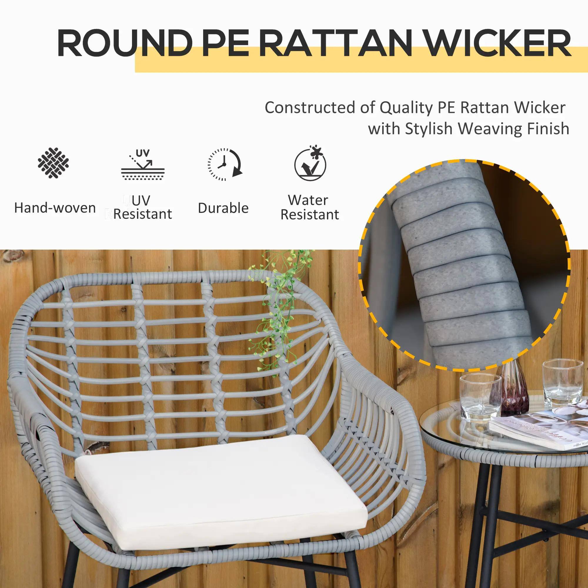 ROUND PE RATTAN WICKER

Constructed of Quality PE Rattan Wicker with Stylish Weaving Finish

UV Hand-woven Durable Water Resistant