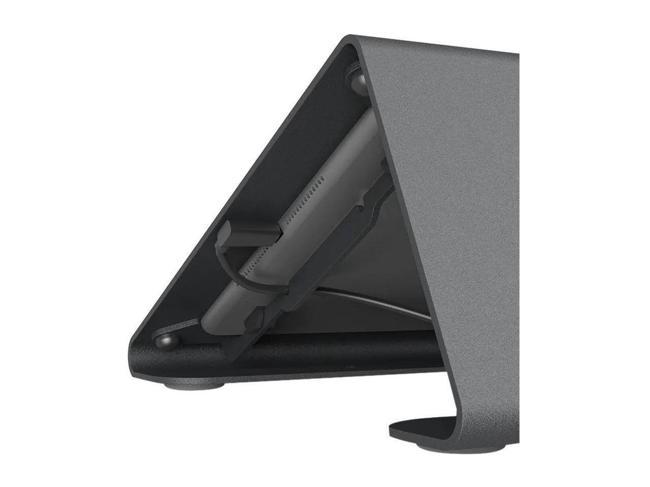 Alt View 5. Heckler Design - Heckler Design Meeting Room Console for iPad 10.2-inch - Black Gray.