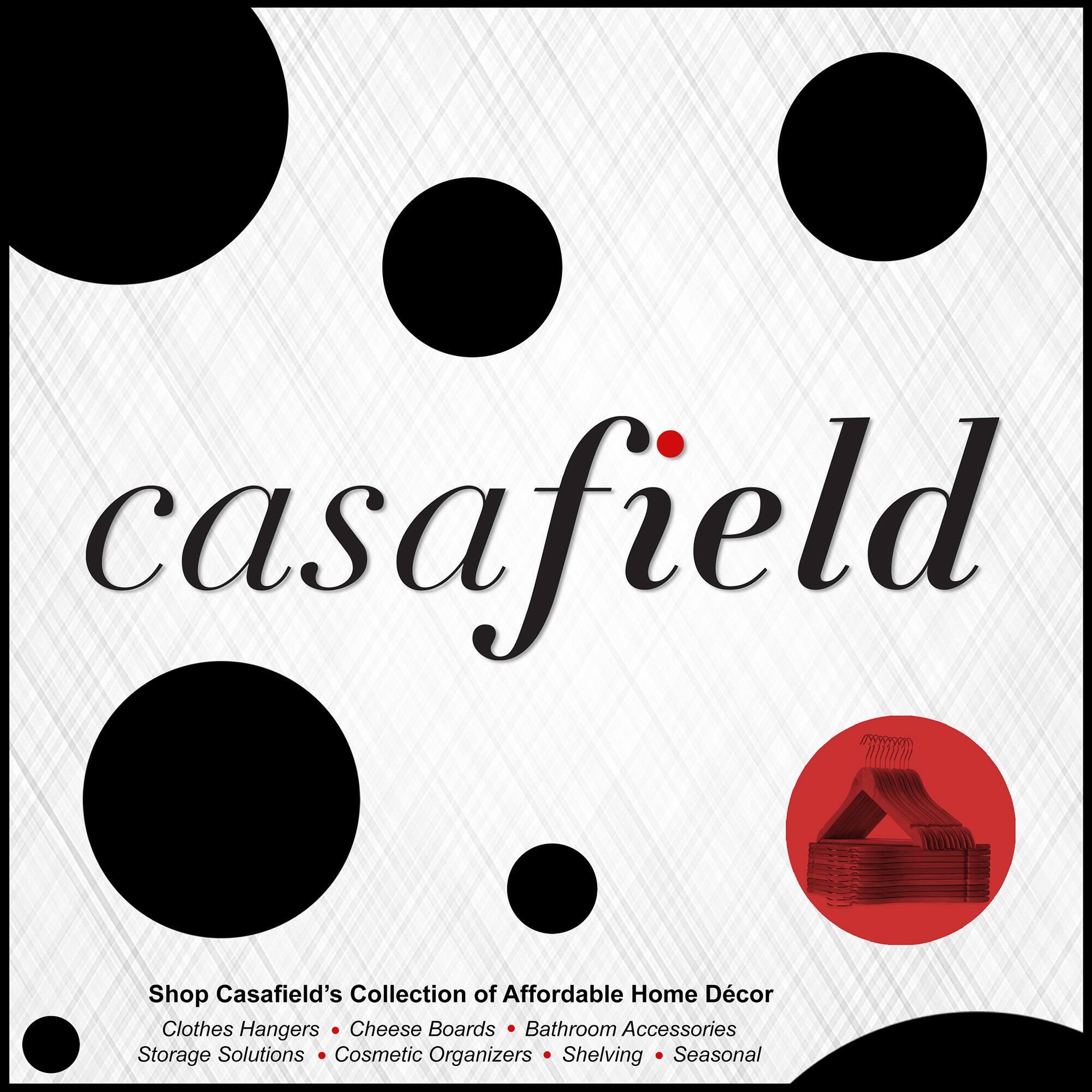 casafield Shop Casafield's Collection of Affordable Home Décor Clothes Hangers Cheese Boards Bathroom Accessories Storage Solutions Cosmetic Organizers Shelving Seasonal