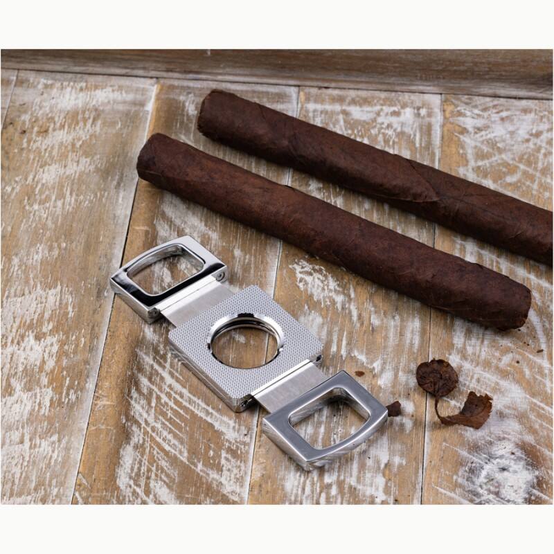 Alt View 1. Prestige - Silver Etched High End Cutter - Silver Finish.