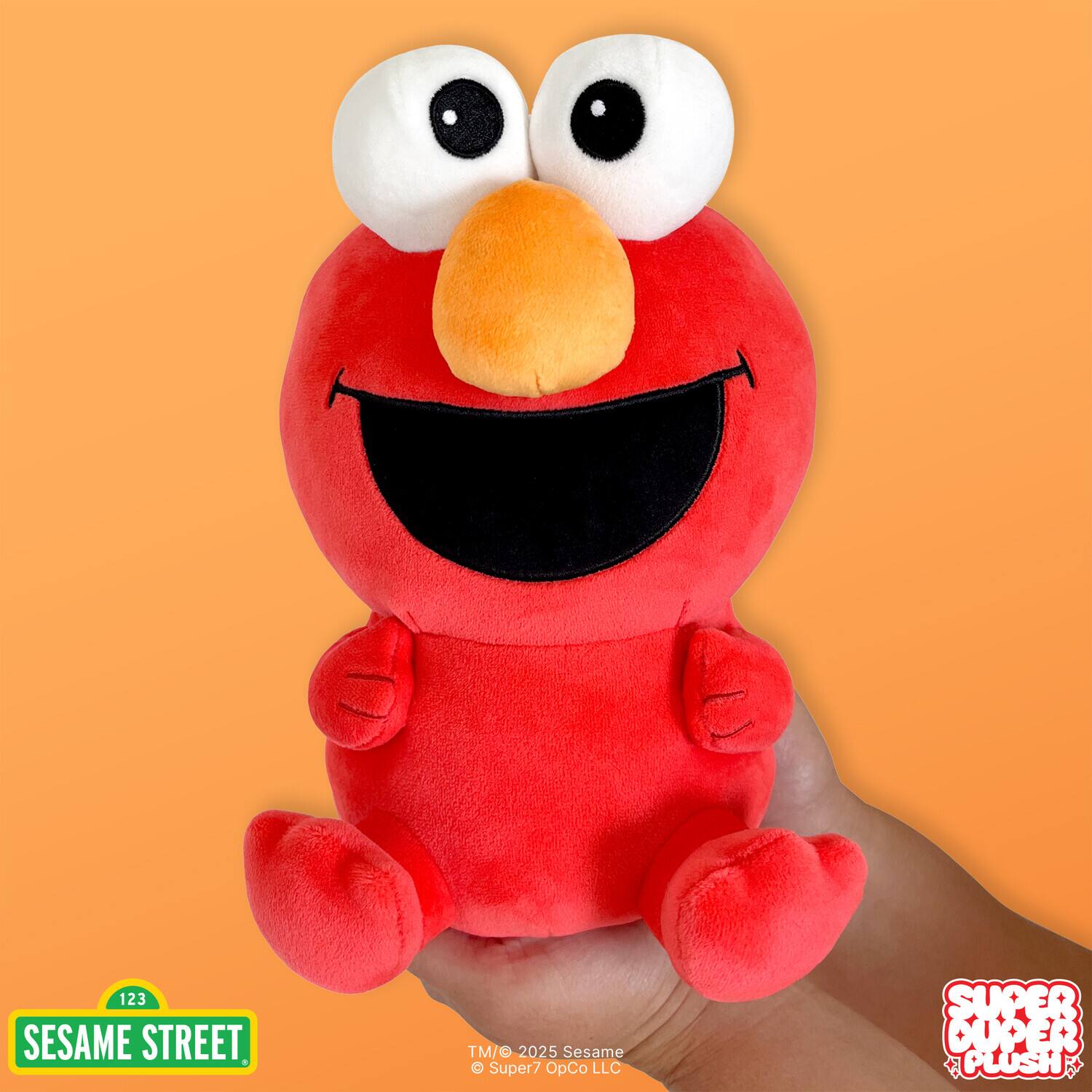 123 Sesame Street  
TM/© 2025 Sesame Super7 OpCo LLC  
Super Cuper Plush