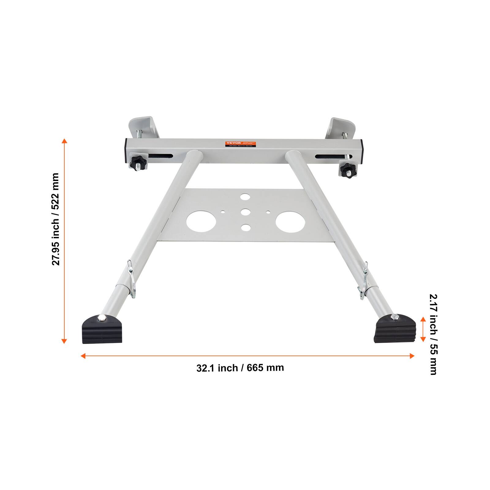 TEVO a mm 522 I inch 27.95 32.1 inch ch / 665 I mm 2.17 inch / 55 mm