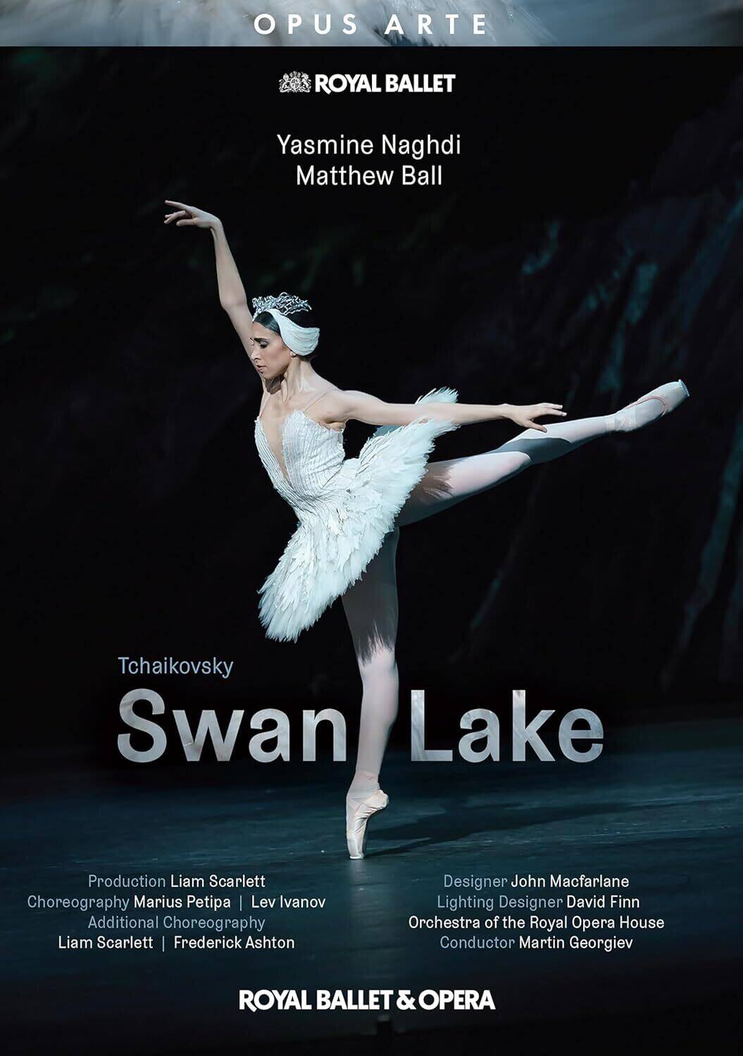 Front. Yasmine Naghdi - Swan Lake   - DVD.