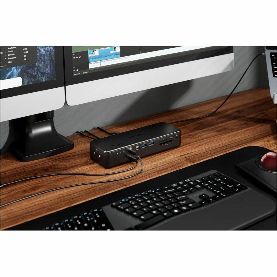 Alt View 4. Kensington - Kensington SD7100T5 EQ Pro 19-in-1 Thunderbolt 5 Docking Station - for Notebook, MacBook, iPhone - Charging Capability.