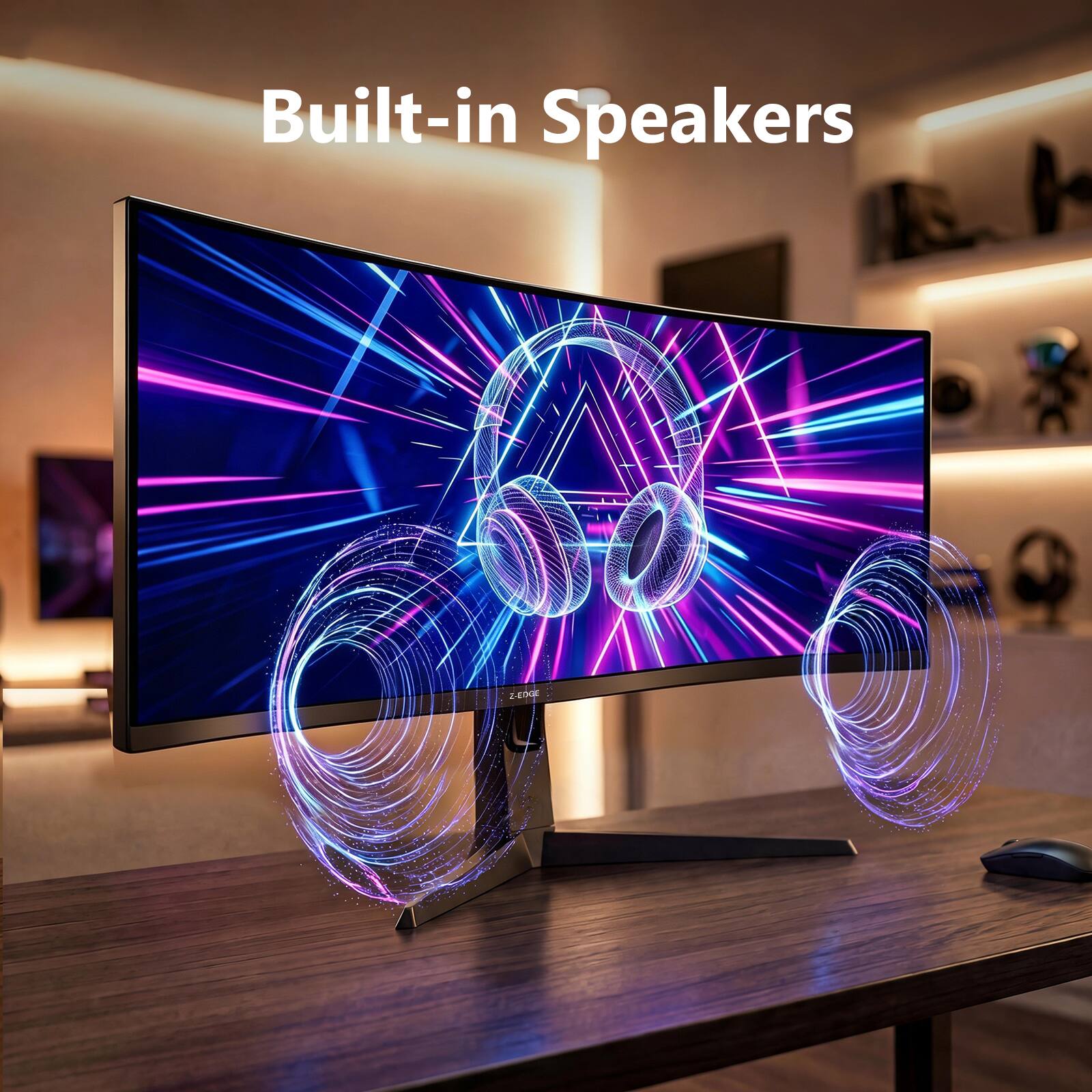 Built-in Speakers