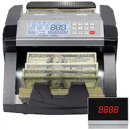 V1800 Money Counter and Counterfeit Detector