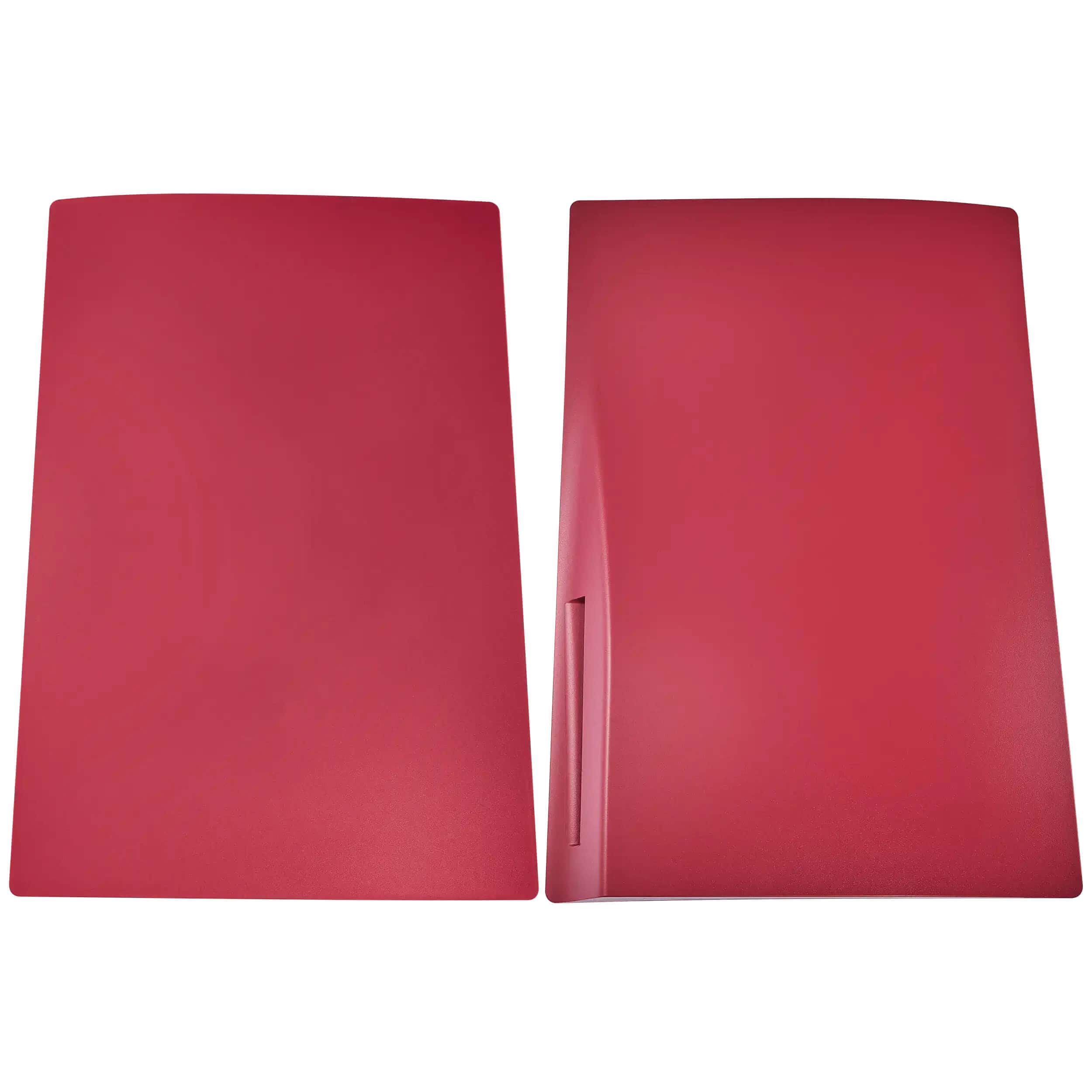 MobileSentrix - Faceplate Covers (Top & Bottom) Replacement Compatible For PlayStation 5 (1000 / 1100 / 1200) - Rose Red