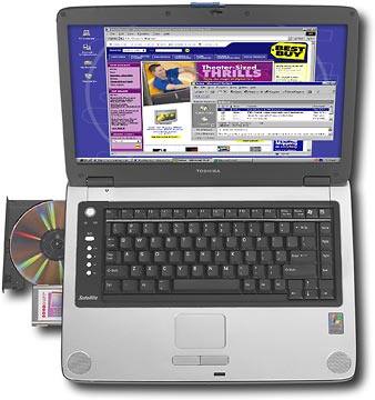 Alt View Standard 1. Toshiba - Satellite 538 Notebook with HT Technology.
