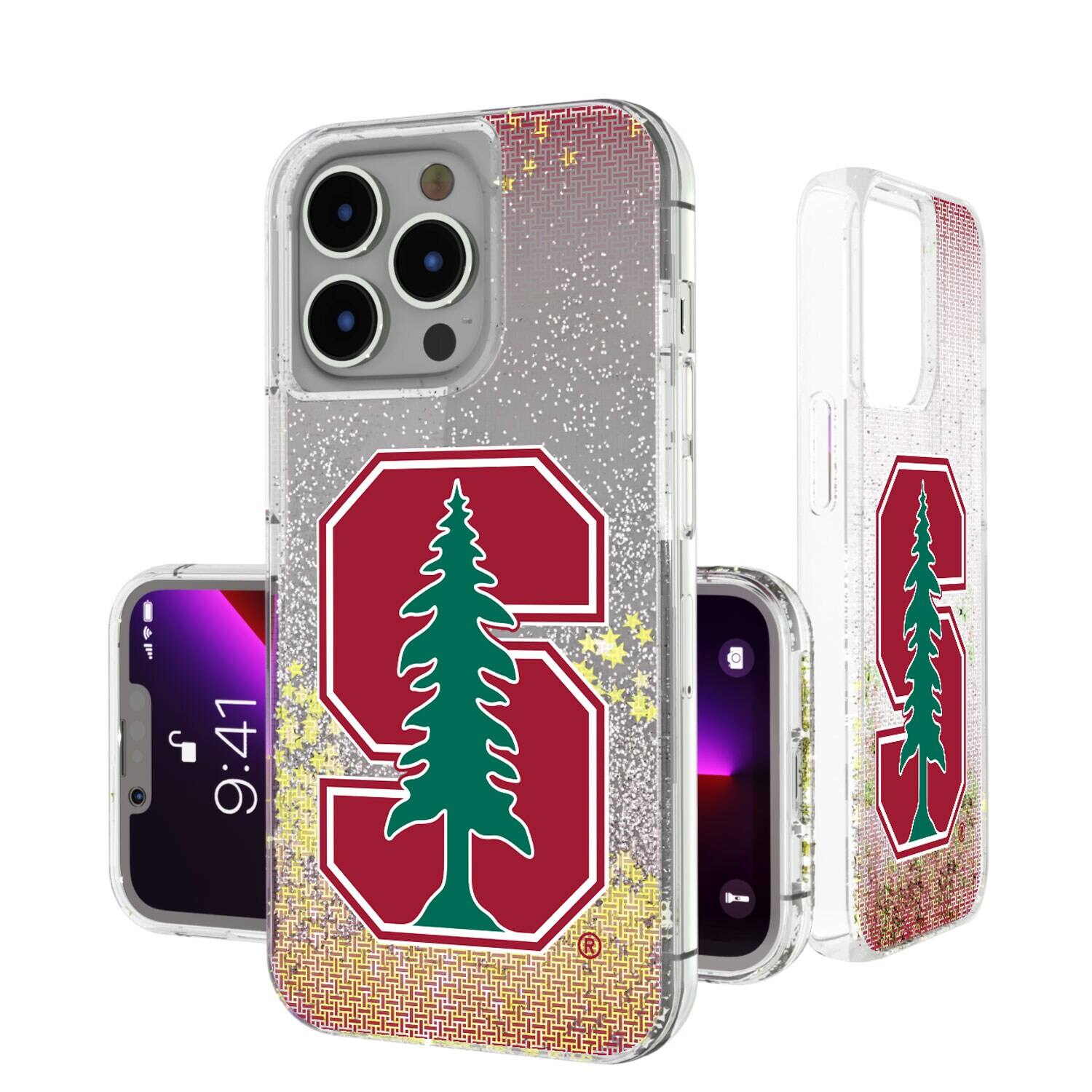 Keyscaper - NCAA - Stanford Cardinal Linen Logo iPhone Glitter Case - 14 Pro Max - Multicolor price history on PriceWatchPro