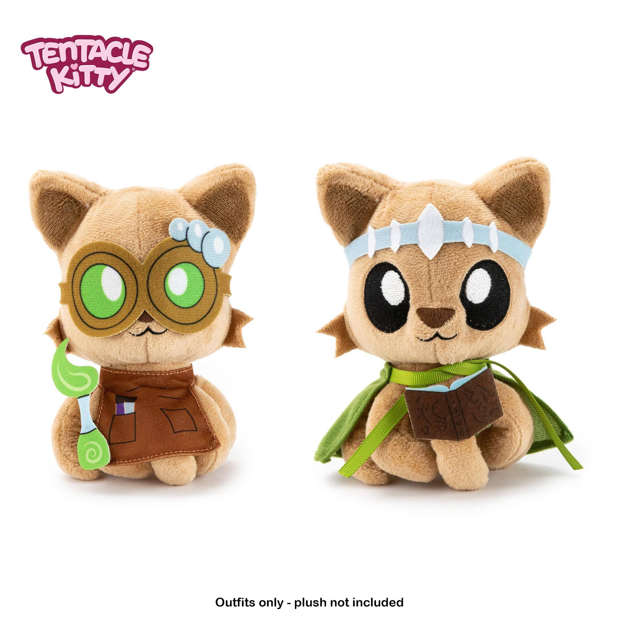 TENTACLE KITTY Outfits only - plush not included