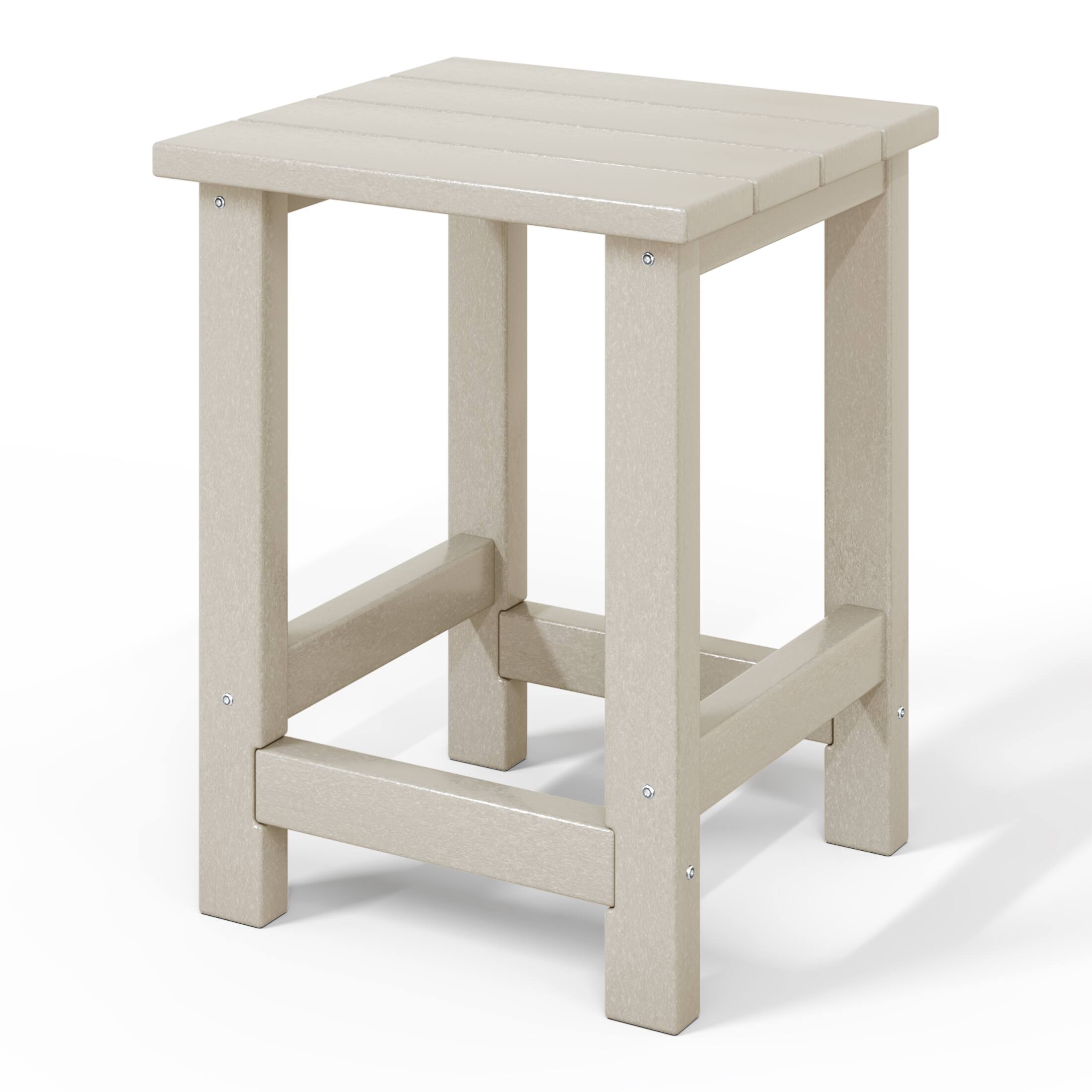 WestinTrends Malibu Kids Outdoor Patio Furniture HDPE Adirondack Square ...
