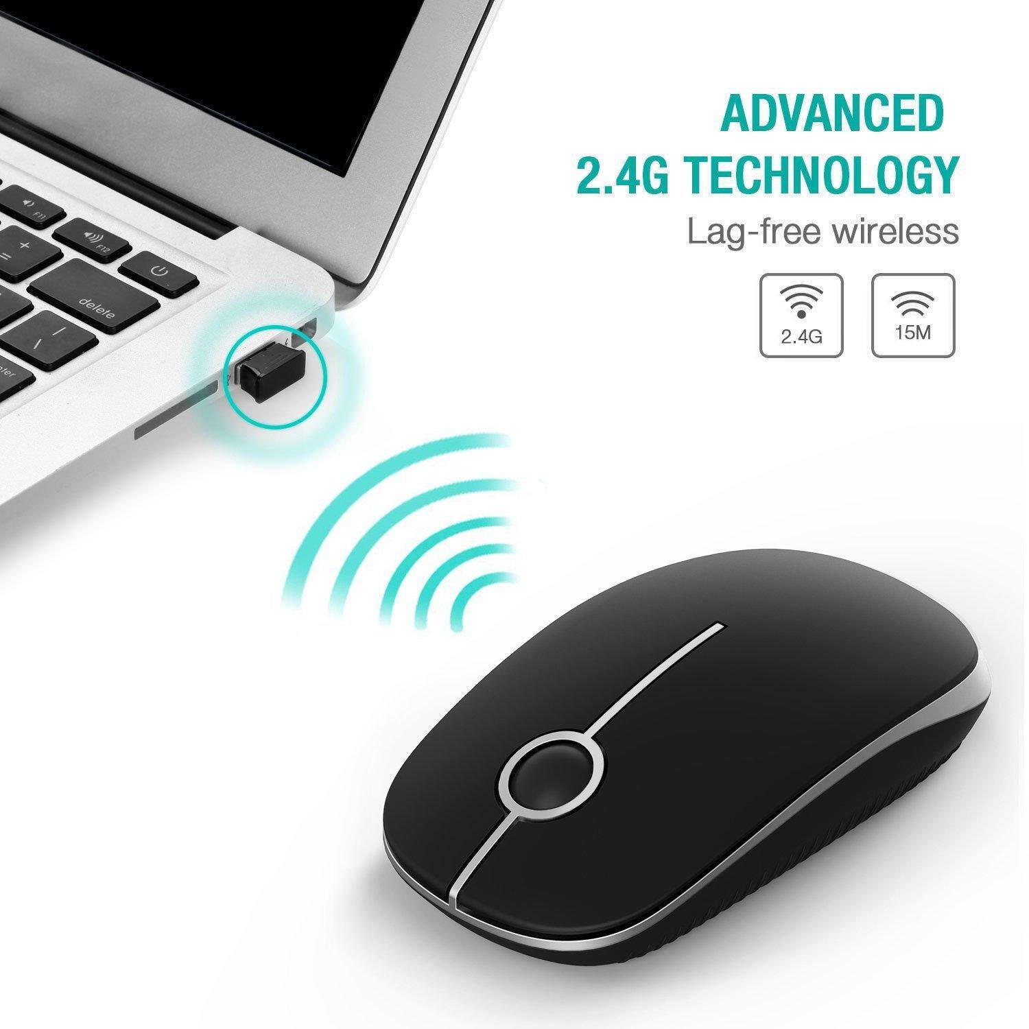 ADVANCED 2.4G TECHNOLOGY  
Lag-free wireless  
2.4G  
15M