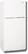 Angle Standard. Whirlpool - Gold 18.9 Cu. Ft. Frost-Free Top-Mount Refrigerator - White-on-White.
