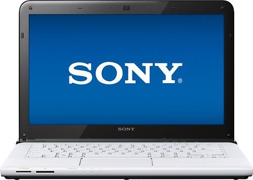 Front Standard. Sony - VAIO E Series 14" Laptop - 4GB Memory - 500GB Hard Drive.