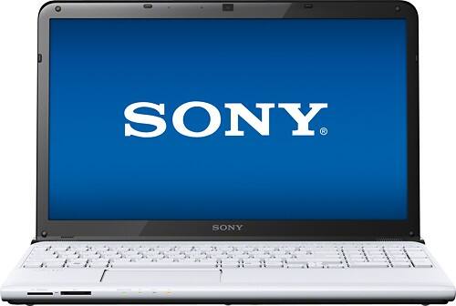Sony - VAIO E Series 15.5" Laptop - 6GB Memory - 750GB Hard Drive - White-Front_Standard 