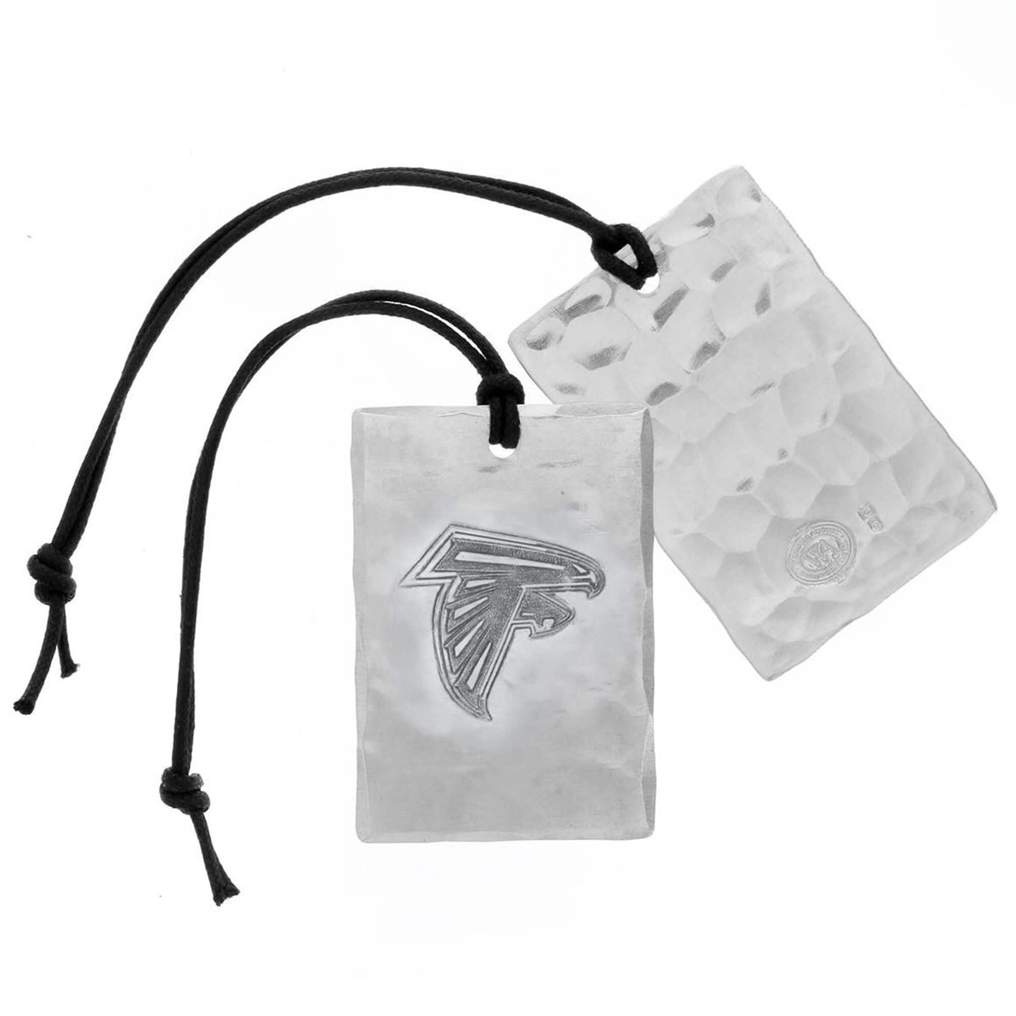 Wendell August Forge - Atlanta Falcons Bag Tag - Silver