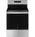 Front. GE - 5.3 Cu. Ft. Freestanding Electric Range with Crisp Mode and Express Preheat - Stainless Steel.