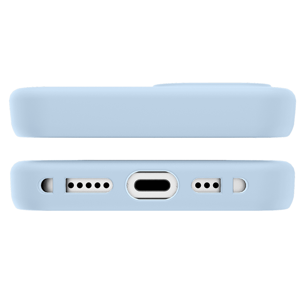Alt View 2. Avana - velvet w/ MagSafe Case for Apple iPhone 16e - Light Blue.