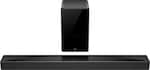 Front. TCL - Q75H Q Class 5.1.2 Channel Soundbar with Dolby Atmos, Ray Danz Technology, and Wireless Subwoofer - Black.