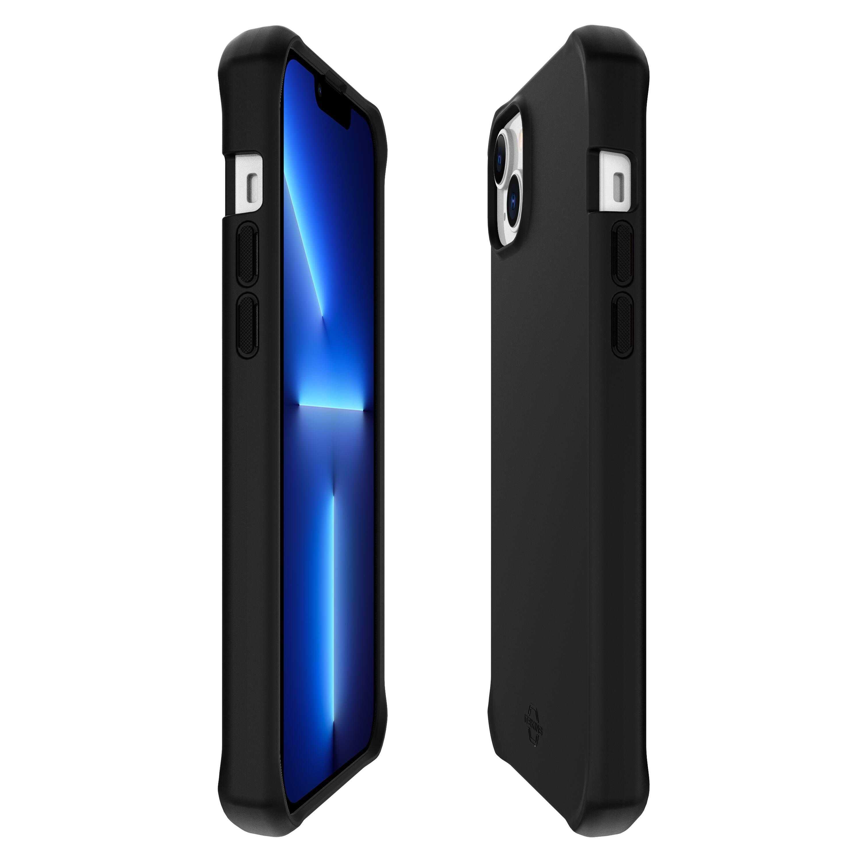Left. Itskins - Hybrid R Silk MagSafe Case for Apple iPhone 14 Plus.