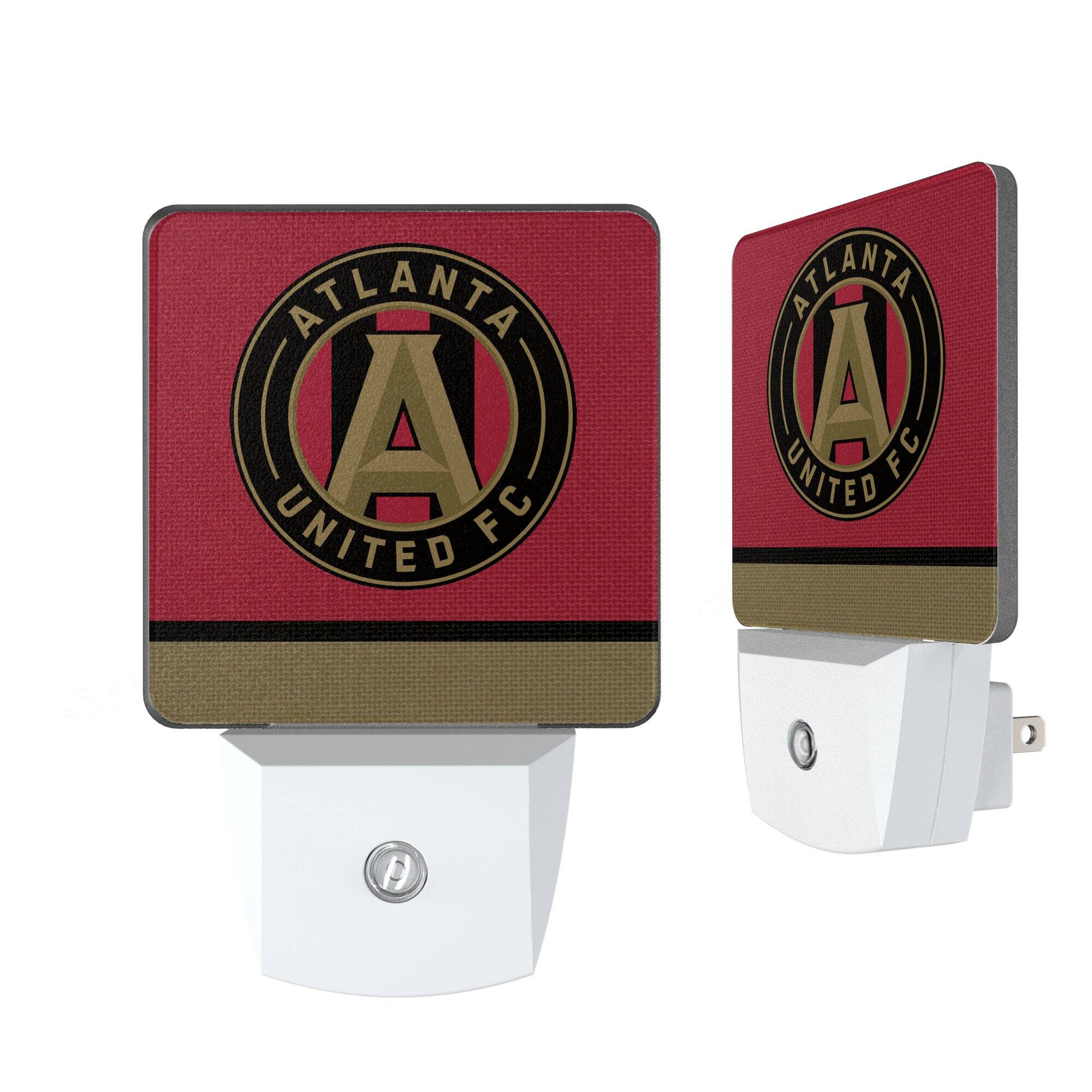 Keyscaper - Atlanta United FC Team Stripe Nightlight 2-Pack - Multicolor