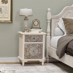 Wood Color--carved-storage