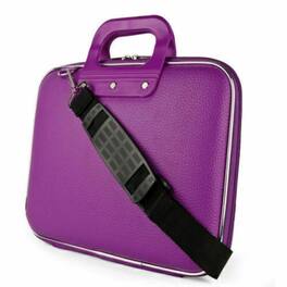 Kitcheniva - Leather Tablet Case Shoulder Messenger Bag For 10" Tablet - Purple