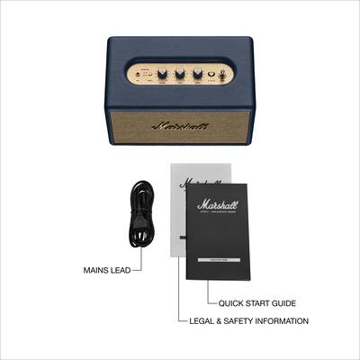 Marshall Acton III Bluetooth Speaker Midnight Blue 1008131