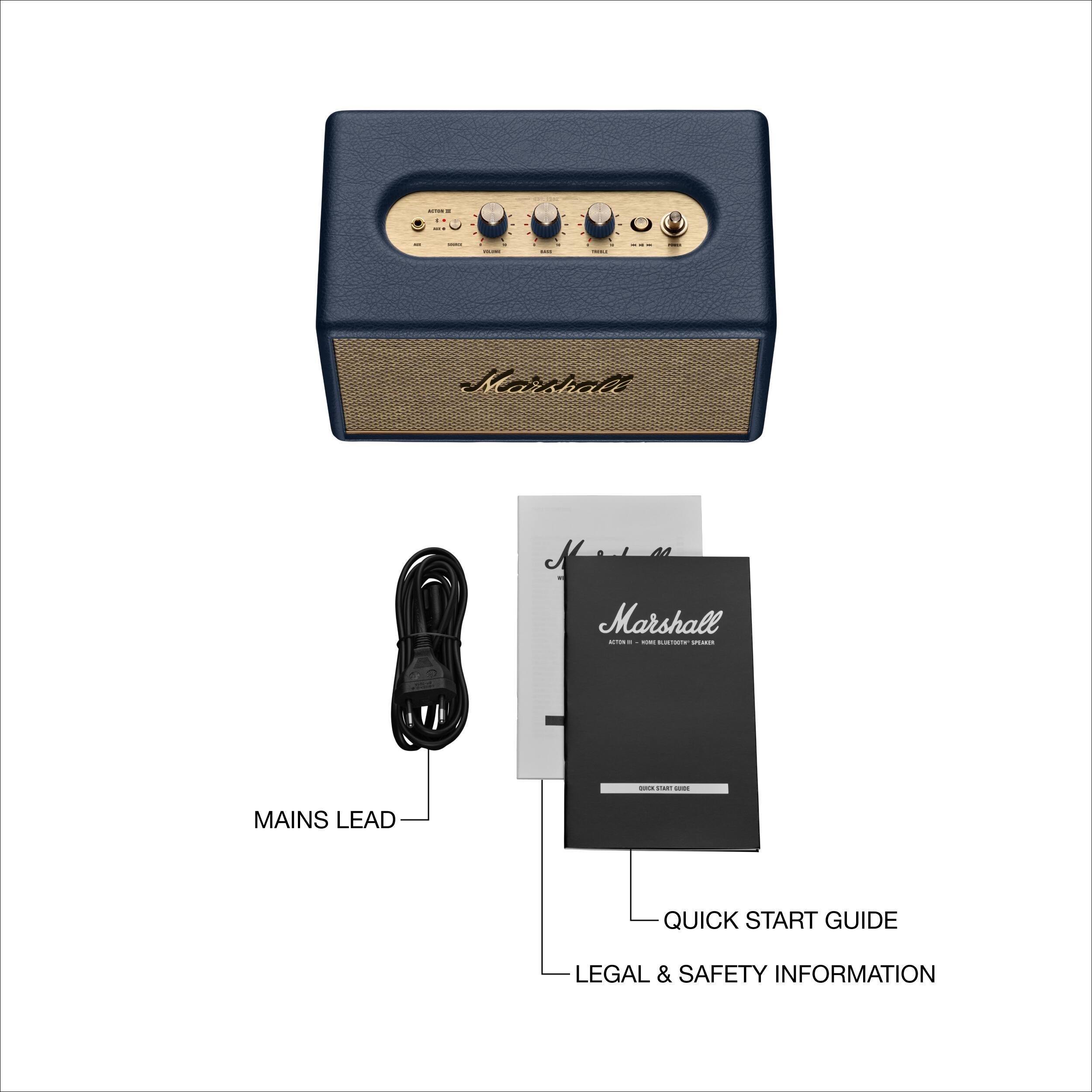 Marshal Mini Marshall: Main Lead Quick Start Guide Legal & Safety Information