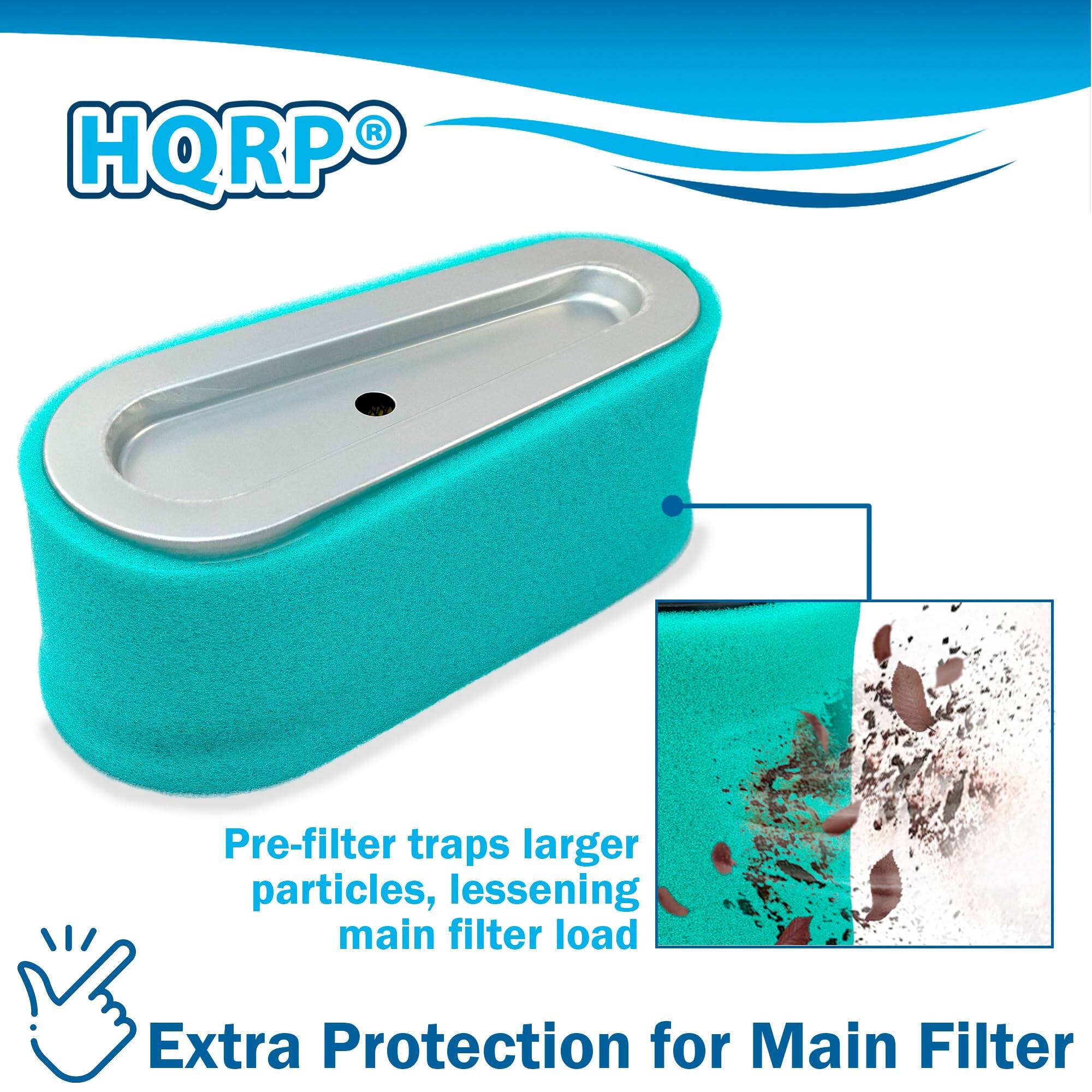 HQRPO®

Pre-filter traps larger particles, lessening main filter load

Extra Protection for Main Filter