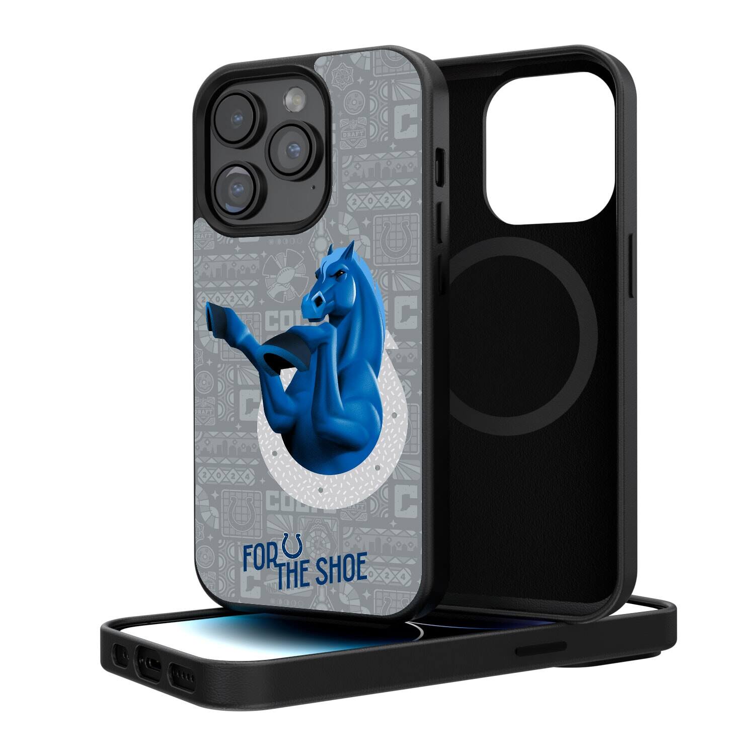 Keyscaper - NFL - Indianapolis Colts iPhone Magnetic Bump Case - 15 Pro Max - Black price history on PriceWatchPro