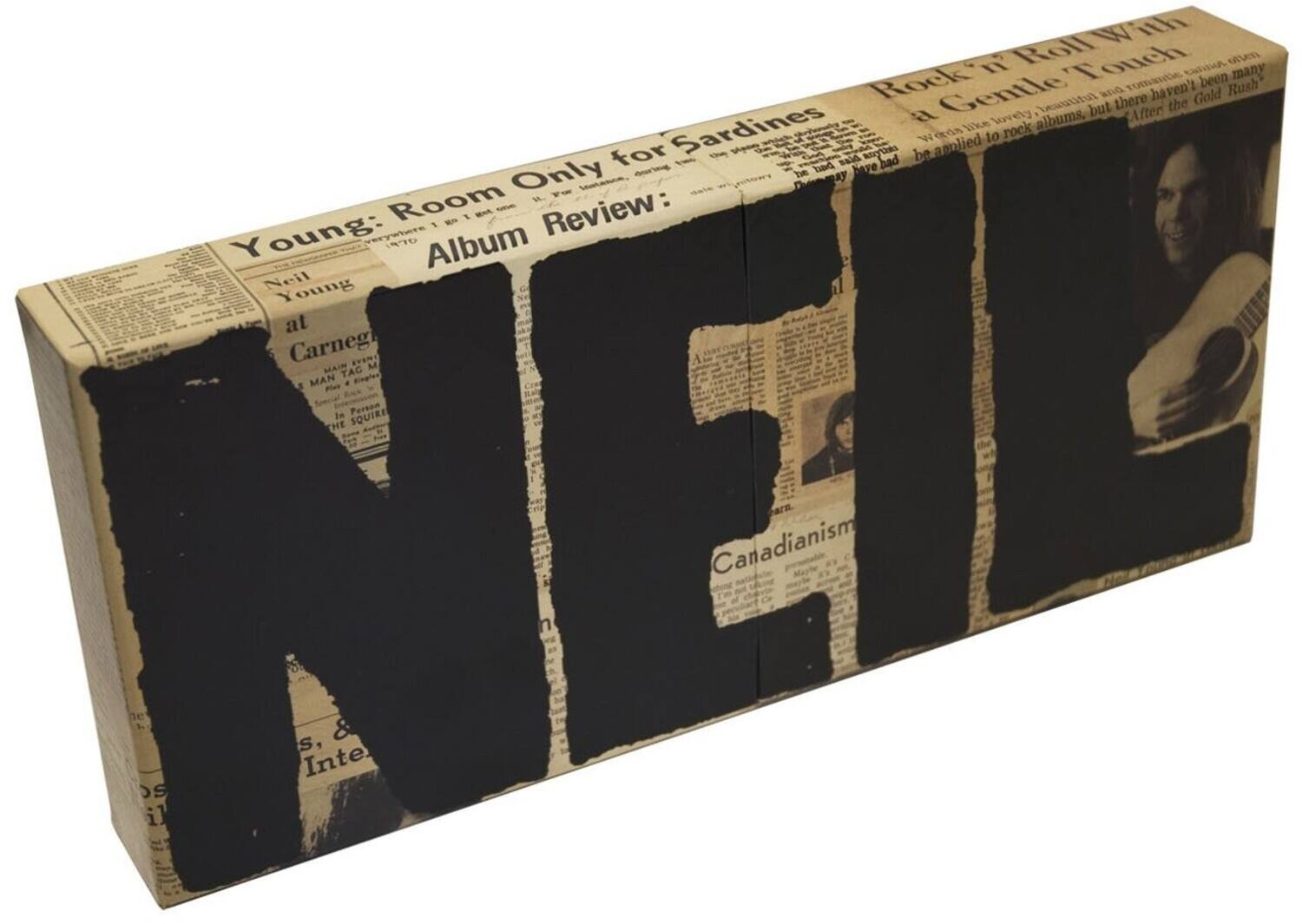 Sure, here is the corrected and grouped text from the image:

---

**Front Side:**

- **Young: Room Only for Sardines**
- **Album Review:**
- **Neil Young at Carnegie Hall**
- **Rock 'n Roll With a Gentle Touch**
- **We like lovely, beautiful and there haven't been many rock albums, but After the Gold Rush he applied to rock albums.**
- **Canadianism**

---

**Side:**

- **Neil Young at Carnegie Hall**
- **Rock 'n Roll With a Gentle Touch**
- **We like lovely, beautiful and there haven't been many rock albums, but After the Gold Rush he applied to rock albums.**
- **Canadianism**

---

**Back Side:**

- **Neil Young at Carnegie Hall**
- **Rock 'n Roll With a Gentle Touch**
- **We like lovely, beautiful and there haven't been many rock albums, but After the Gold Rush he applied to rock albums.**
- **Canadianism**

---

**Additional Text:**

- **Room Only for Sardines**
- **Album Review:**
- **Neil Young at Carnegie Hall**
- **Rock 'n Roll With a Gentle Touch**
- **We like lovely, beautiful and there haven't been many