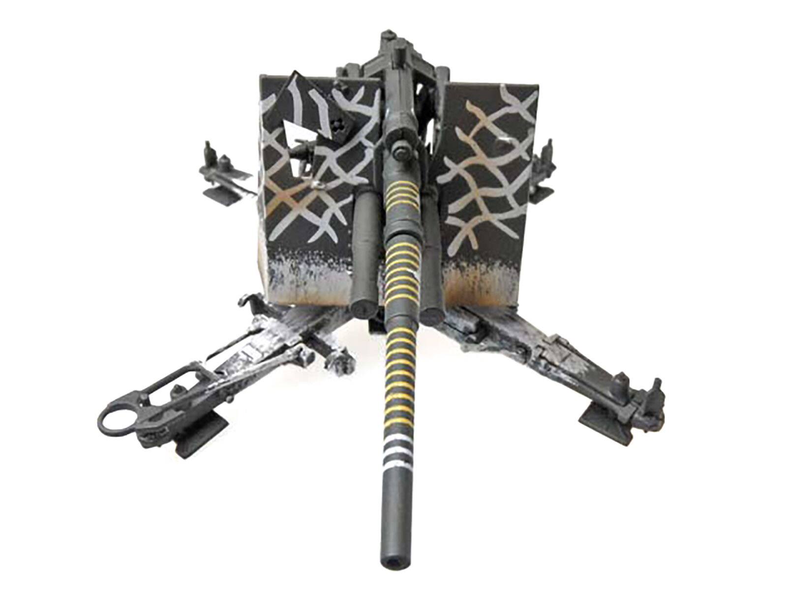 Back. Panzerstahl - 8.8cm Flak18 Gun "Unidentified Unit Russia" (1941/1942) German Army 1/72 Diecast Model by Panzerstahl - Multicolor.