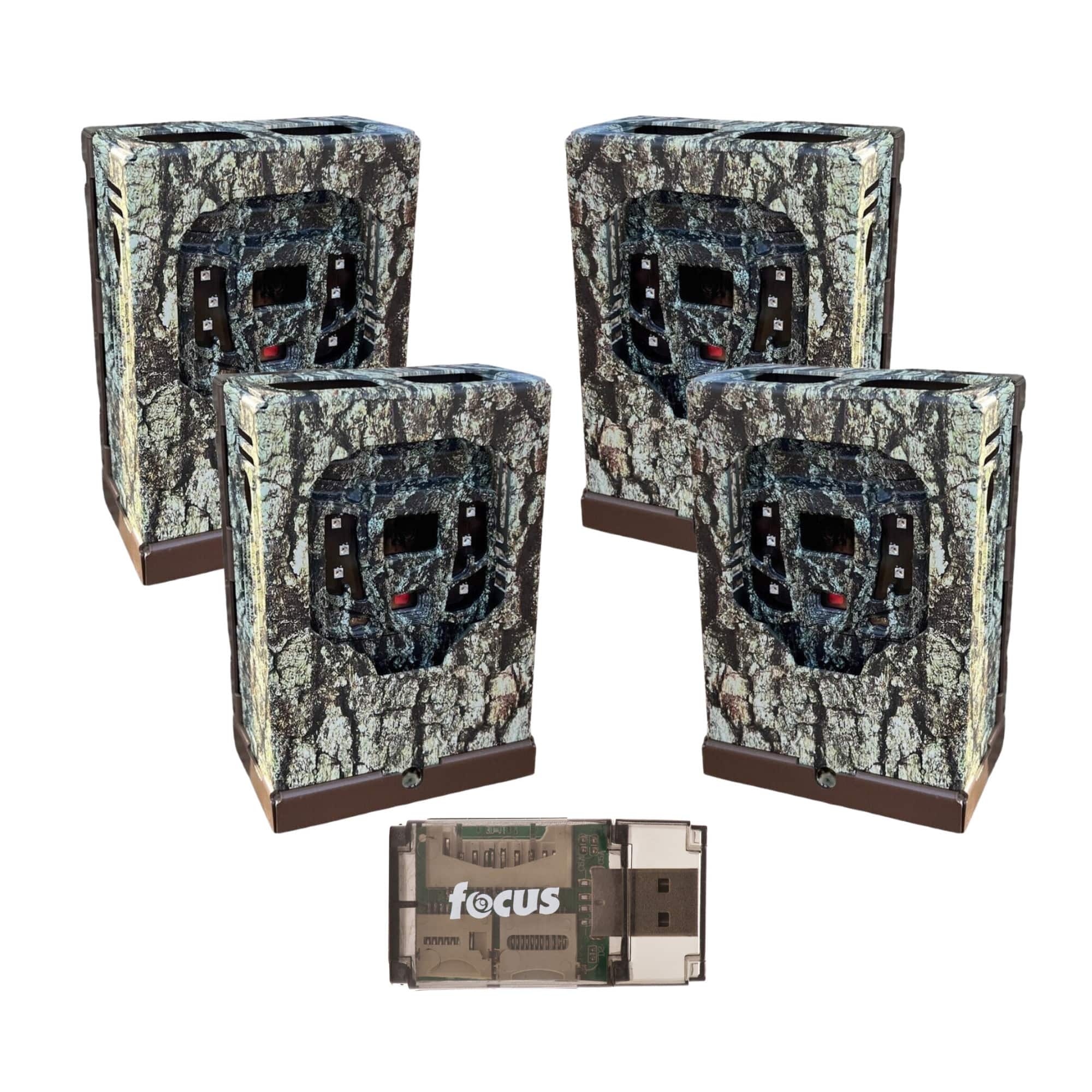 Browning Trail Cameras - Sub Micro Cell Security Box (4-Pack) and Card Reader price history on PriceWatchPro