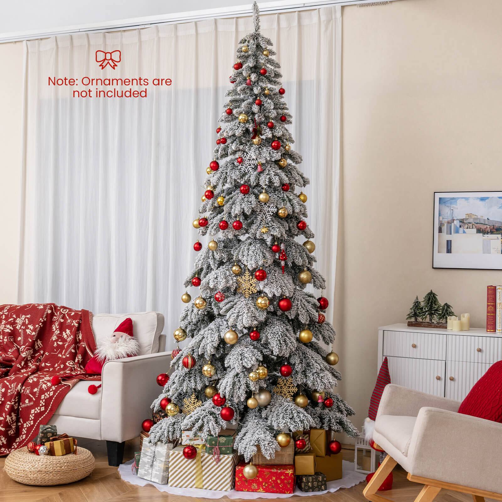 Note: Ornaments are not included