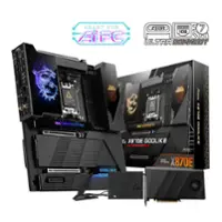 MSI - MEG X870E GOLDLIKE (Socket AM5) AMD X870E EATX DDR5 Wi-Fi 7 Motherboard - Black - Front_Zoom