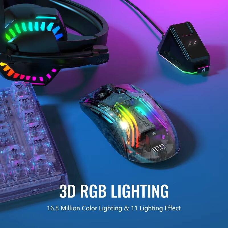 DEL 4GP  
HOME END PGUP PGRN  
SX#- 100  
3D RGB LIGHTING  
16.8 Million Color Lighting & 11 Lighting Effect