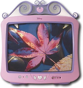 Front Standard. Disney Electronics - Disney Princess 19" Color Television.