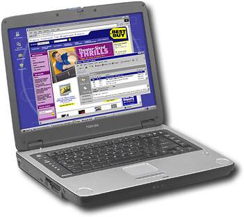 Angle Standard. Toshiba - Satellite 532 Notebook with HT Technology.