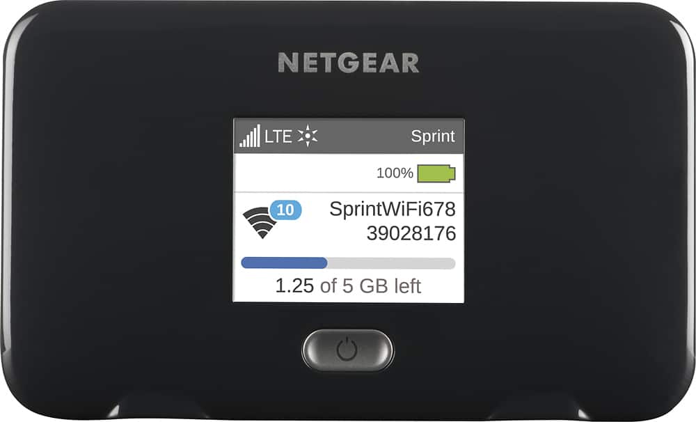 Front. Boost Mobile - Netgear Allegiant 802.11b/g/n Wireless router - Blue.