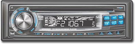 Front Standard. Dual - 50W x 4 CD Deck w/MP3 Playback & Detachable Faceplate.