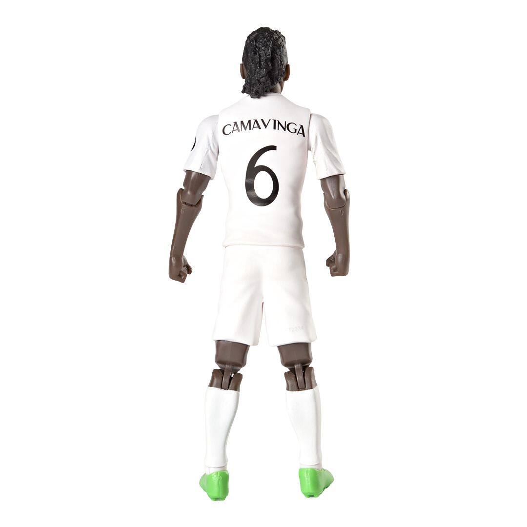 Alt View 2. Banbo Toys - Banbo Toys SOCKERS Real Madrid CF Eduardo Camavinga 8" Collectible Soccer Action Figure.