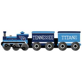 Fan Creations - Tennessee Titans 6'' x 24'' Train Cutout Sign - Multicolor