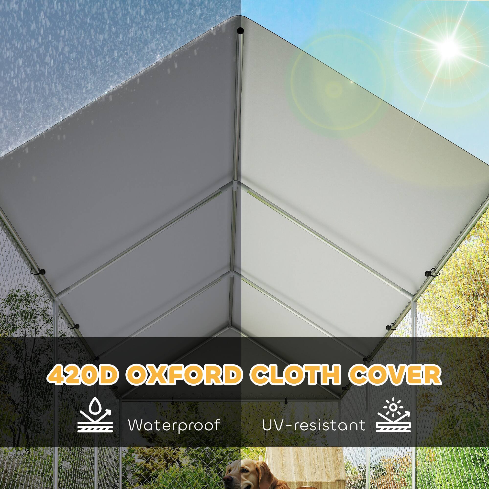 420D OXFORD CLOTH COVER

Waterproof  
UV-resistant
