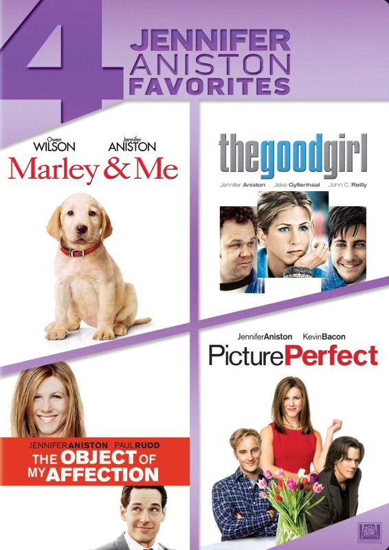  Marley &amp; Me/The Good Girl/The Object of My Affection/Picture Perfect [4 Discs] [DVD]