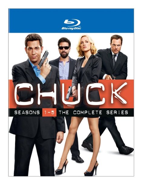 Front Standard. Chuck: The Complete Series [17 Discs] [Blu-ray].