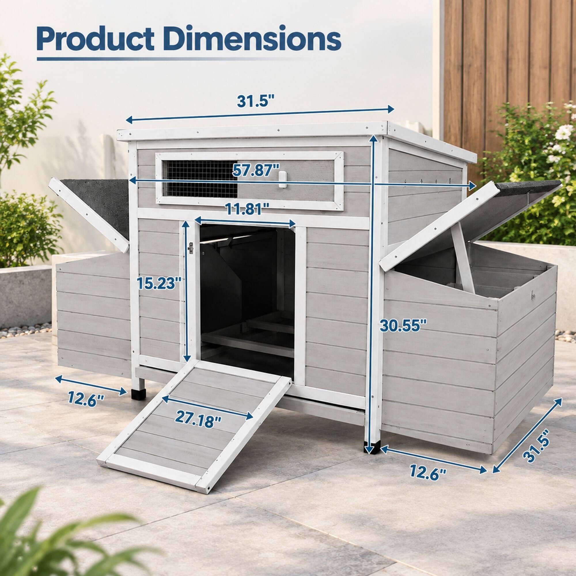 Product Dimensions
31.5"
57.87"
11.81"
15.23"
30.55"
12.6"
27.18"
12.6"
31.5"