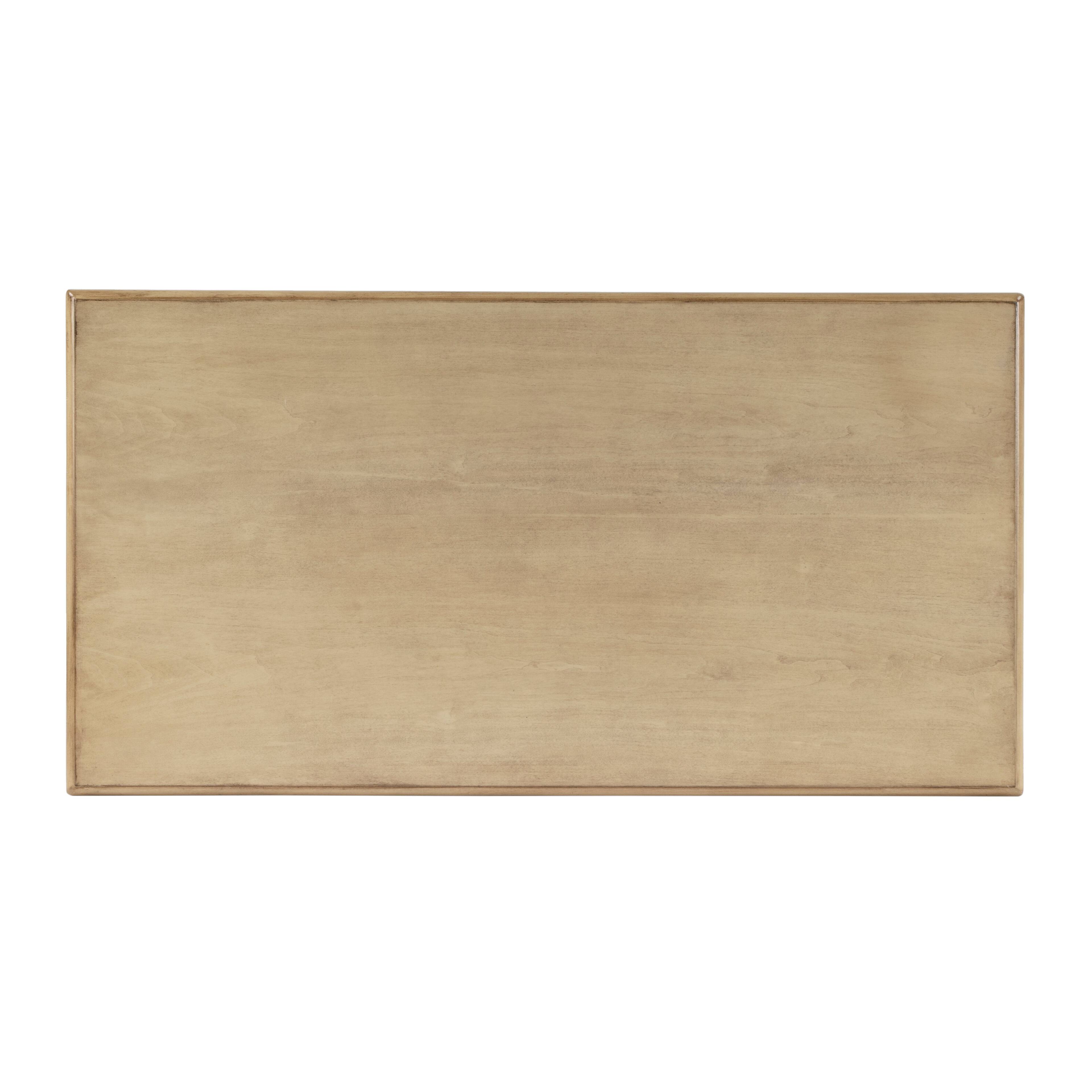 Alt View 7. Butler Specialty - Edmund 38 in. W Rectangular Wood 3 Drawer Traditional Writing Desk - Beige.